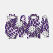 Lila Party des Lacrosse Team Geschenkschachtel (Ungefaltet)