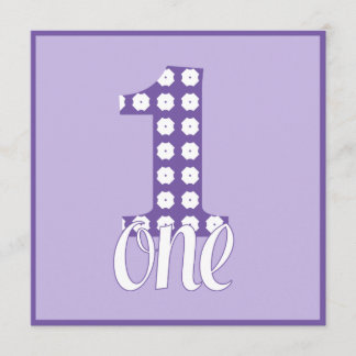 Lila Party Einladung