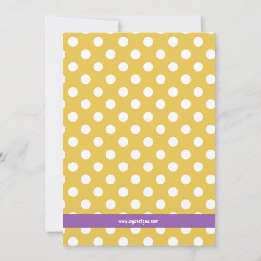 LILA Party Einladungen am Strand (Rückseite)