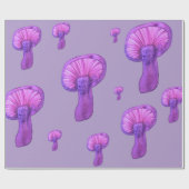 Lila Party Geschenkpapier (Flach)