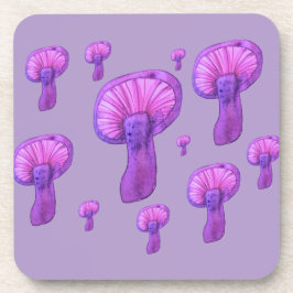 Lila Party Getränkeuntersetzer