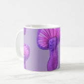 Lila Party Kaffeetasse (Vorderseite Links)