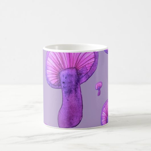 Lila Party Kaffeetasse (Mittel)