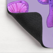 Lila Party Mousepad (Ecke)