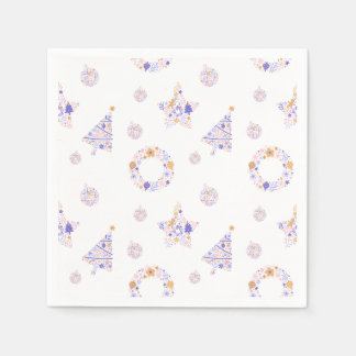 Lila Party Napkins Serviette