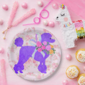 Lila Party Pappteller (Party)