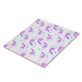 LILA PARTY RIBBONS FLIESE (Seite)