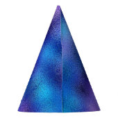 Lila Partyhütchen (Rückseite)