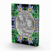 Lila Pasque-Blume erstellen Fotoblock (Rechts)