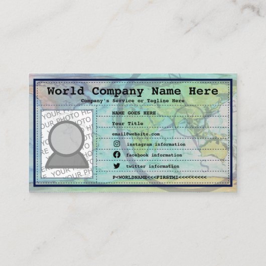 lila Pass Visitenkarte (Rückseite)