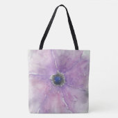 Lila Passion-Blume - All-Over-Print-Tasche Tasche (Vorderseite)