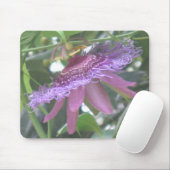 Lila Passion Blume Foto Mousepad (Mit Mouse)