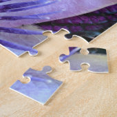 Lila Passion Blume Fotografisch Botanisch Puzzle (Seite)