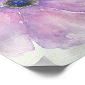 Lila Passion Leinwand Poster (8x10) (Ecke)