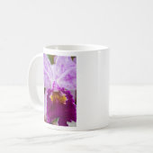 Lila Passion Orchid Kaffeetasse (Vorderseite Links)
