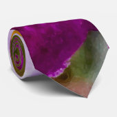 Lila Passion Orchid Neck Tie Krawatte (Gerollt)