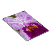 Lila Passion Orchid Notizblock (Rechte Seite)