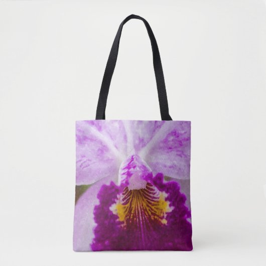 Lila Passion Orchid Tasche (Vorderseite)