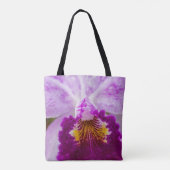 Lila Passion Orchid Tasche (Rückseite)