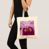 Lila Passion Orchid Tragetasche (Vorderseite (Produkt))