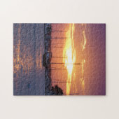 Lila Passion Sunset Puzzle (Horizontal)