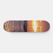 Lila Passion Sunset Skateboard (Horizontal)