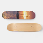Lila Passion Sunset Skateboard (Horizontal)