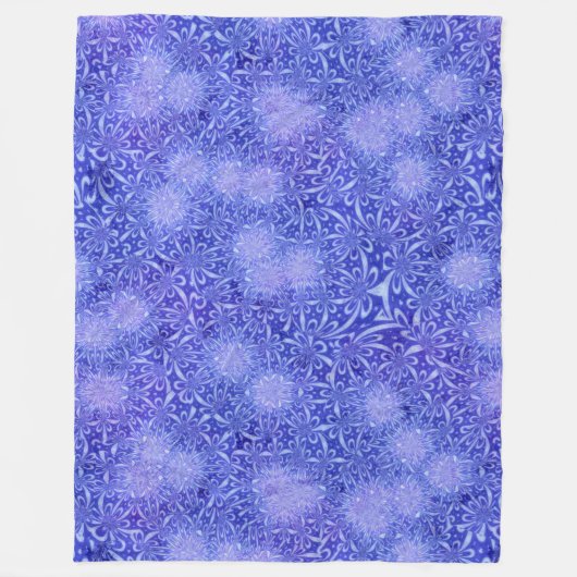 lila Passionsdecke Fleecedecke (Vorderseite)