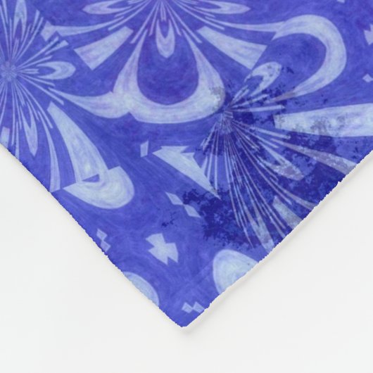 lila Passionsdecke Fleecedecke (Ecke)