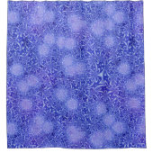 lila Passionsduschvorhang Duschvorhang (Vorderseite)