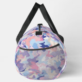 Lila Pastel Camouflage Duffle Bag (Rechts)