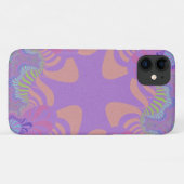 Lila Pastell Cross Case-Mate iPhone Hülle (Rückseite (Horizontal))