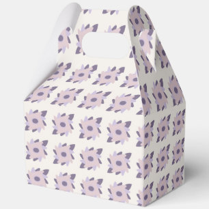 Lila-Pastell-Dekorative bunte Fliese Geschenkschachtel