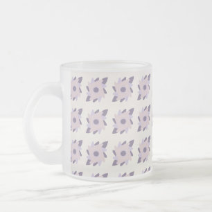 Lila-Pastell-Dekorative bunte Fliese Mattglastasse