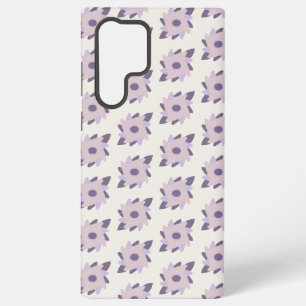 Lila-Pastell-Dekorative bunte Fliese  Samsung Galaxy Hülle