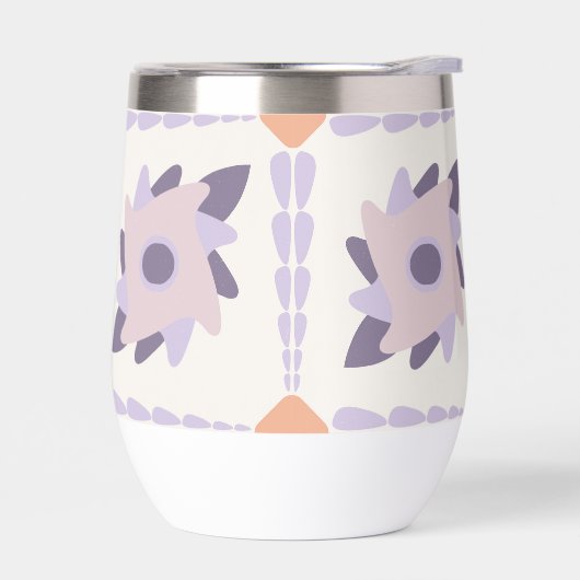 Lila Pastellfliese (Links)