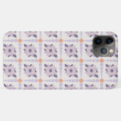 Lila Pastellfliese Case-Mate iPhone Hülle (Rückseite (Horizontal))