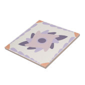 Lila Pastellfliese Fliese (Seite)