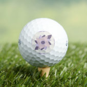 Lila Pastellfliese Golfball (Insitu T-Shirt)
