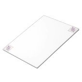 Lila Pastellfliese Notizblock (angewinkelt)