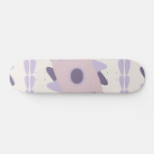 Lila Pastellfliese Skateboard (Horizontal)