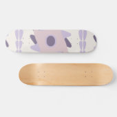 Lila Pastellfliese Skateboard (Horizontal)