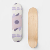 Lila Pastellfliese Skateboard (Vorderseite)