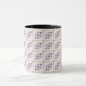 Lila Pastellfliese Tasse (Zentrum)