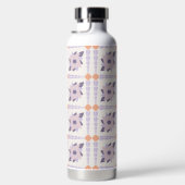 Lila Pastellfliese Trinkflasche (Rechts)
