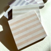 Lila Pastellstreifen Post-it Klebezettel