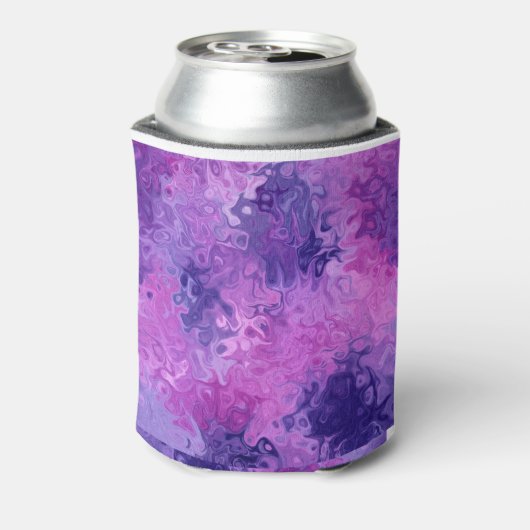 Lila Patches Dosenkühler (Kanne Rückseite)