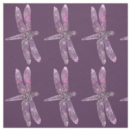 Lila Patina: Libelle Stoff