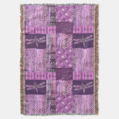 Lila Patina: Mosaik Decke (Vorderseite Vertikal)