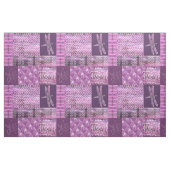 Lila Patina: Mosaik Stoff (Fat Quarter (45,7 x 55,9 cm))